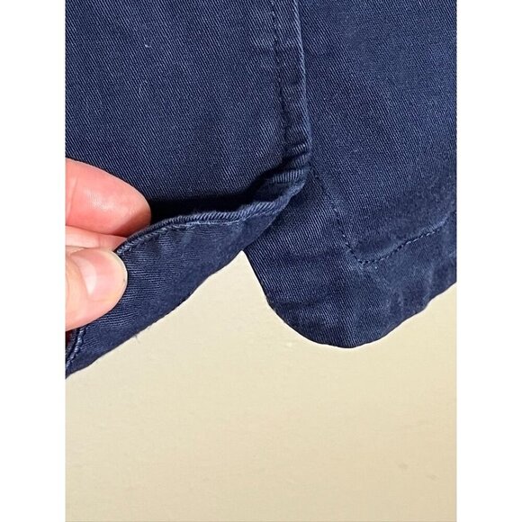 J Jill Shirt Dress 6 Blue Preppy Resort Classic Chic Retro Neutral Minimalist - Picture 6 of 11